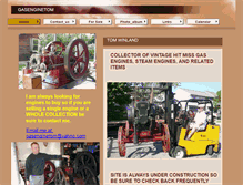 Tablet Screenshot of gasenginetom.com